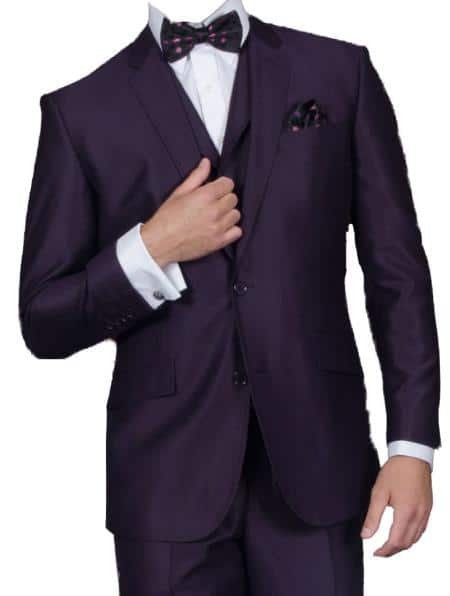 boy purple suit
