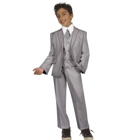 Toddler gray suit