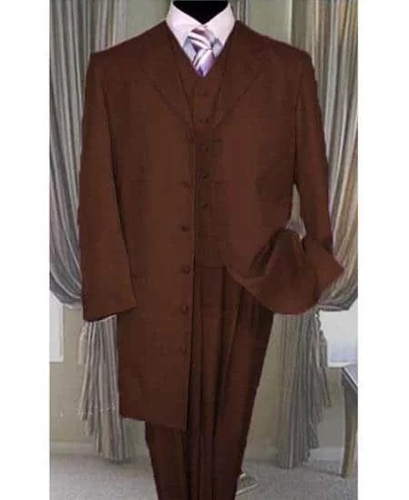 Boys brown suit