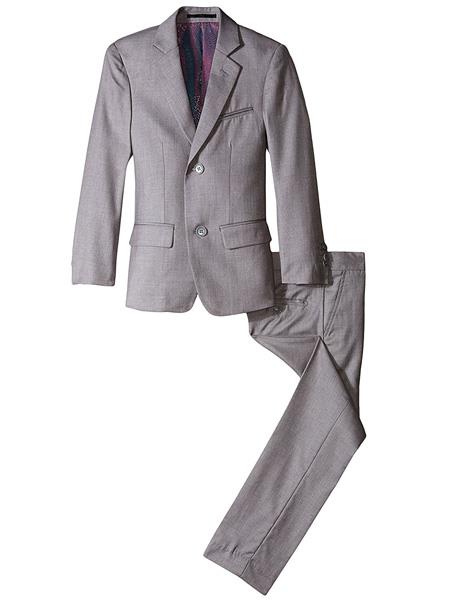 light Grey Cotton Suit