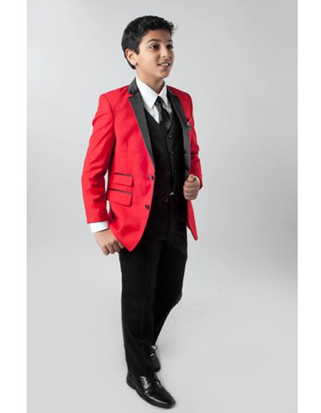 kid red Tuxedo
