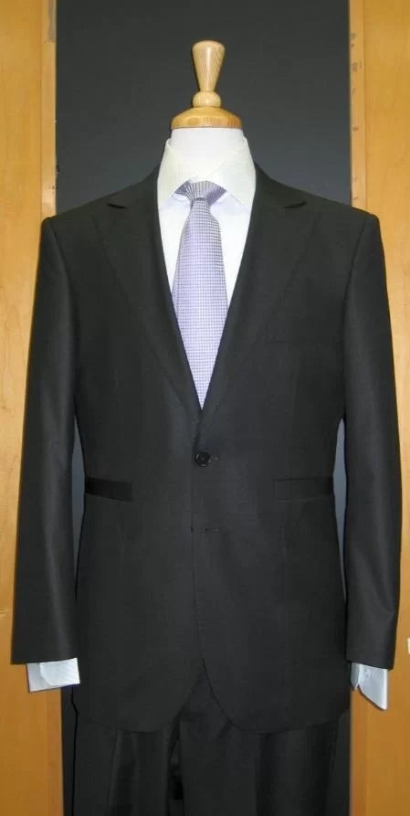 Mens 6 Button Light Brown Wide Notch Lapel 100% Silk Double Breasted Vest Zoot Suit