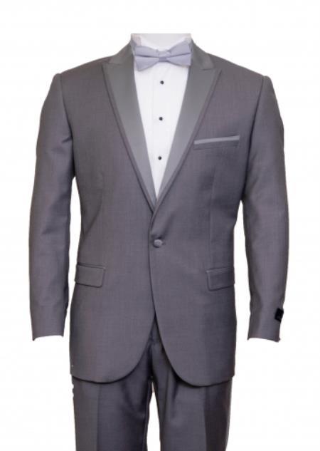 Graduation Suit For Children Guys Mid Gray